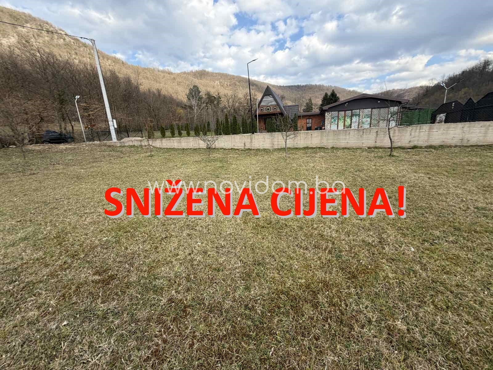 SNIŽENA CIJENA - Zemljište - PRAŠČIJAK - BIHAĆ